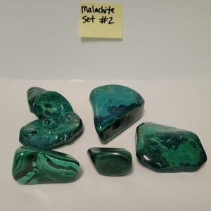Malachite set #2